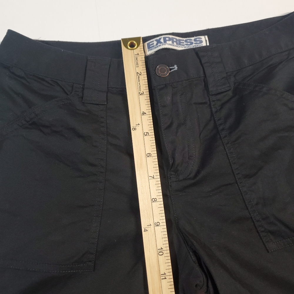 Express Black Ankle Pants - Picture 9 of 10